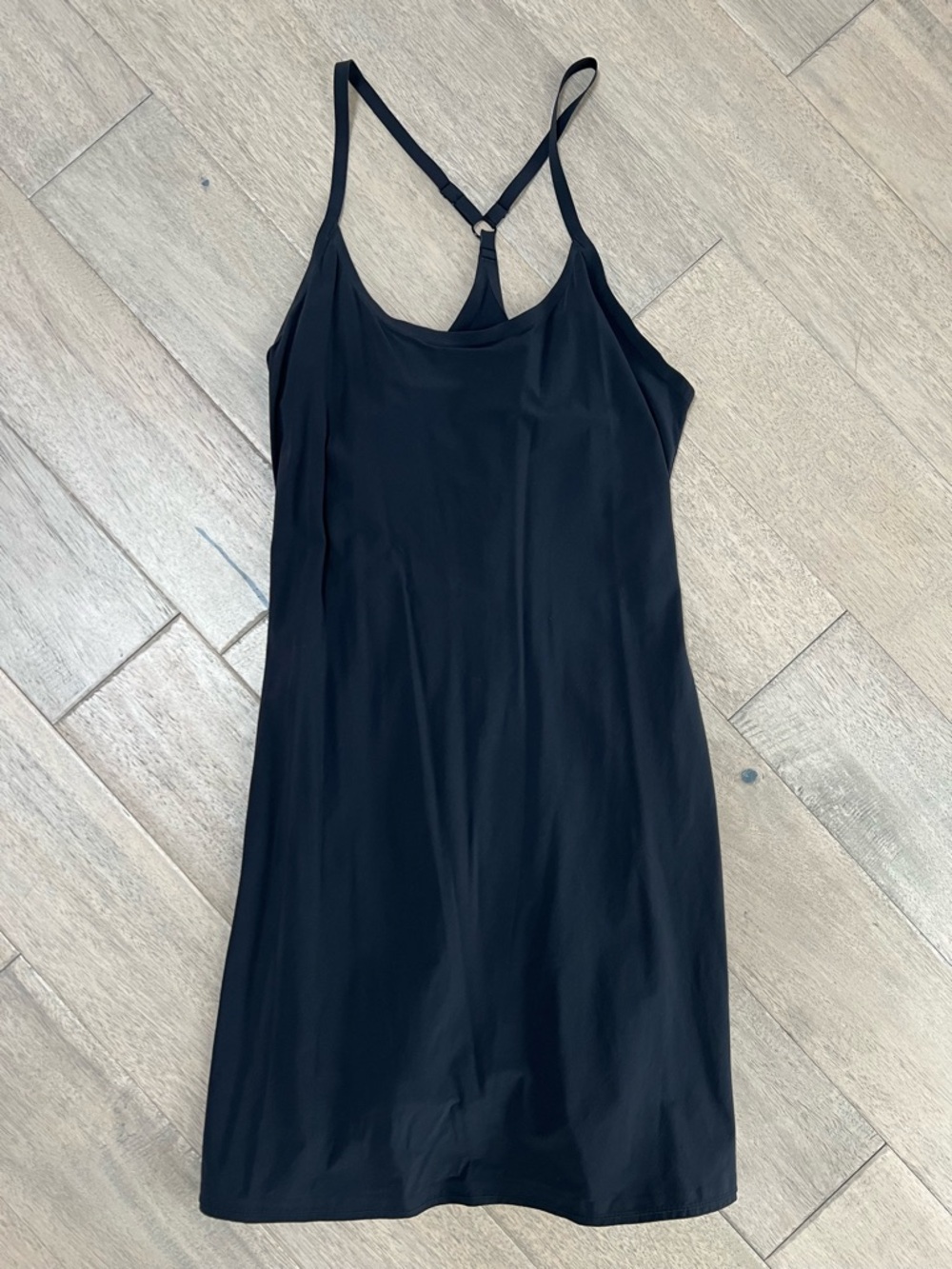 Outdoor Voices Black Exercise Dress (Size Small) with Built in Shorts - Picture 3 of 6